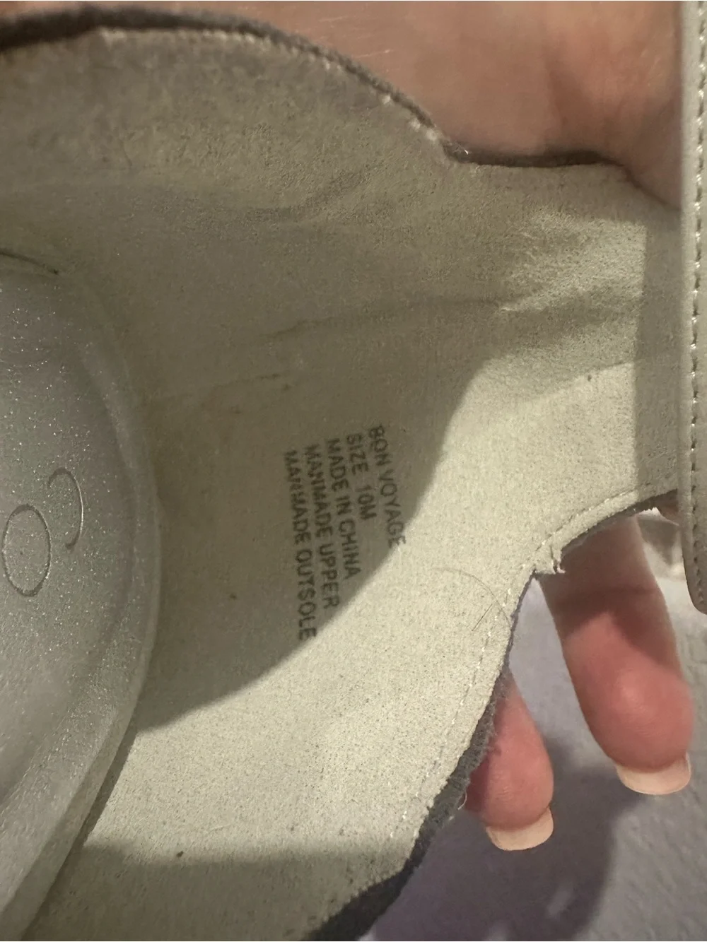 Coconuts by Matisse Gray Espadrille Wedge Sandals Bon Voyage